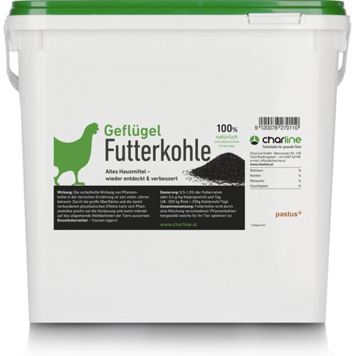 CharLine Ogljikove krmne granule za perutnino - 14 kg Slike