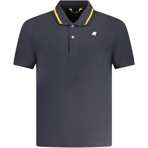 K-Way POLO SHORT SLEEVE MEN BLUE Slike