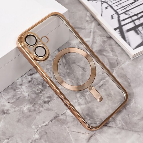  Torbica Magsafe Lux za iPhone 16 6.1 zlatna Cene