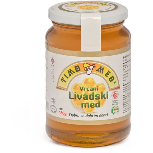 Timo Med Med livadski 450g Slike