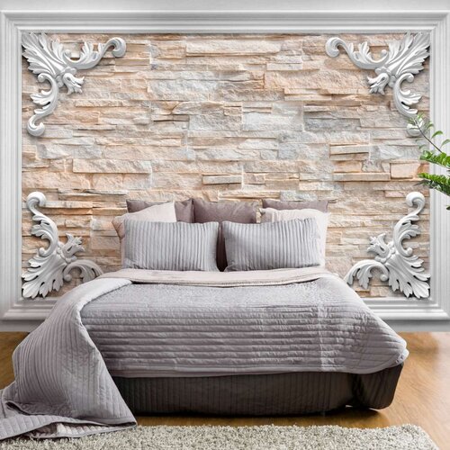  Tapeta - Brick in the Frame (Orange) 250x175 Slike