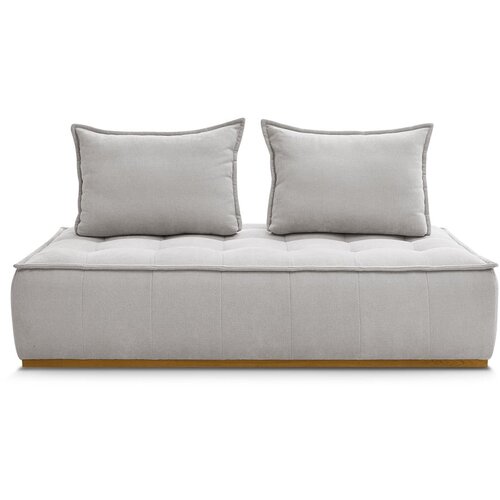 Bobochic Paris Svijetlo siva sofa od bouclé tkanine 175 cm Elisa – Cijene