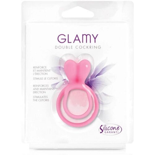  Prsten za penis i testise | Double Ring Pink Slike