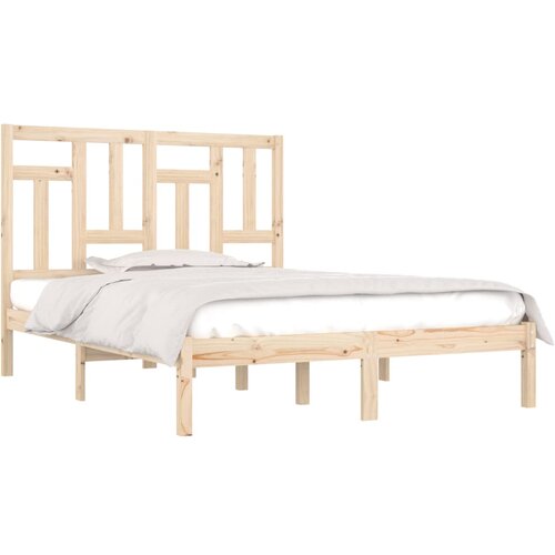  Okvir za krevet od masivnog drva 135 x 190 cm bračni Slike