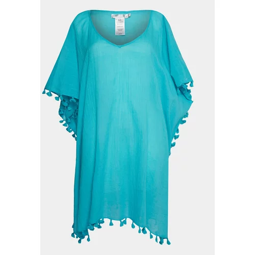 Seafolly Obleka za na plažo Amnesia 52162 Modra Regular Fit