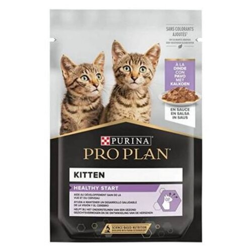 Pro Plan Kitten Turkey hrana za mačiće 85g Slike