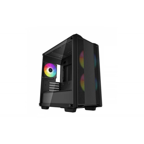 DeepCool Ohišje iz kaljenega stekla Micro-Atx Cc360 Argb Mid Tower Matx črno, (21408051) Cene