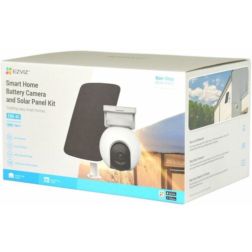 Ezviz IP kamera 4.0MP brezžična PT EB8 4G LTE +solarni panel E CS-EB8/SP 303102872 / CS-EB8/SP Cene