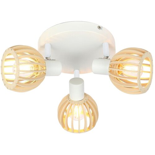 Candellux Lighting Bijela/u prirodnoj boji stropna svjetiljka ø 10 cm Atarri – Cijene