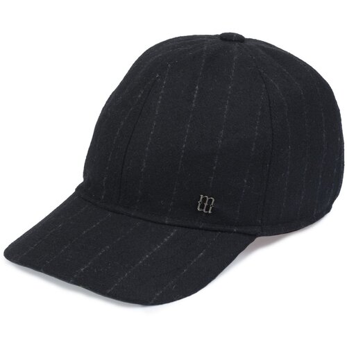 MM COUTURE Kačket sa diskretnim linijama crni Slike