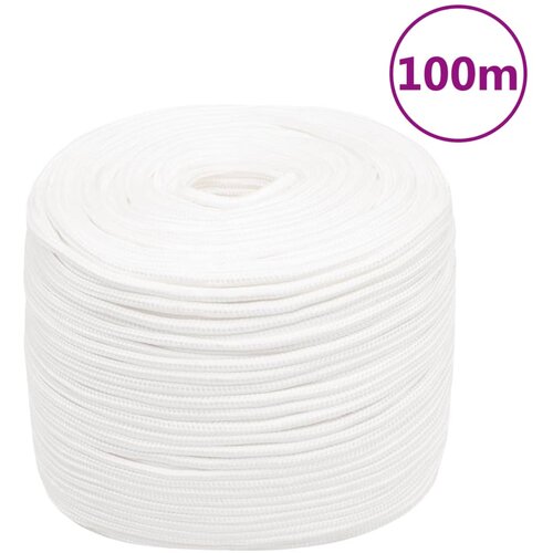 VidaXL brodski konop svjetlobijeli 10 mm 100 m od polipropilena Slike