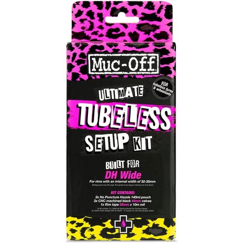  SET ZA TUBELESS GUME - DH / ENDURO WIDE, ZA OBRUČE 32-35MM, MUC-OFF ULTIMATE TUBELESS SETUP KIT Slike