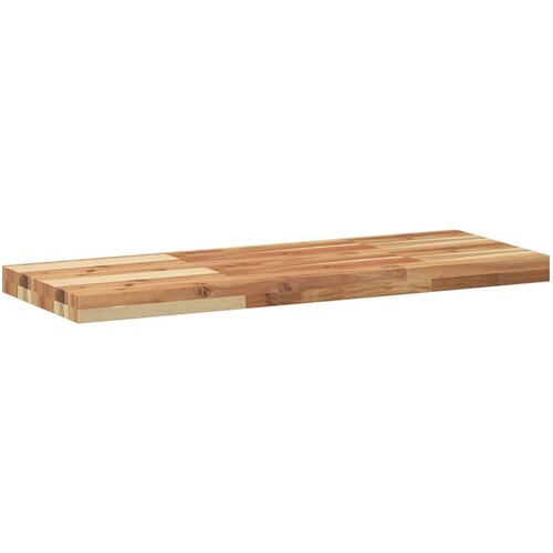  Plutajuće police 3kom s uljnim premazom 100x30x4cm drvo bagrema Slike