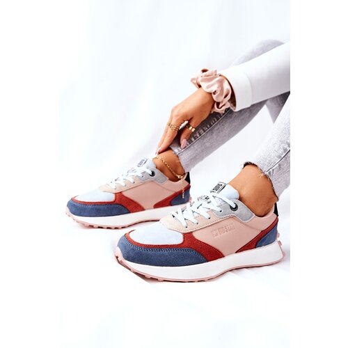Big Star Sports Shoes Memory Foam II274401 Beige/Blue Slike