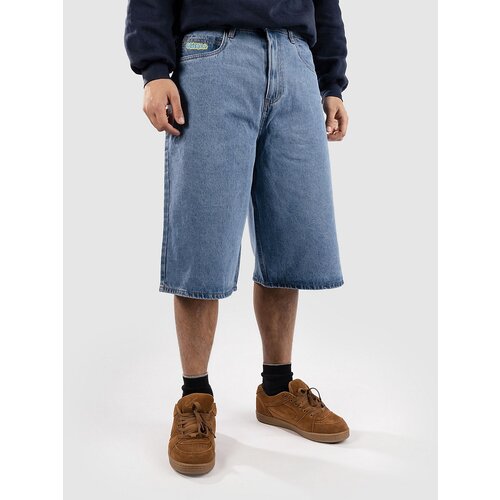 Empyre Ultra Wide Sk8 Denim Kratke hlace bright blue Slike