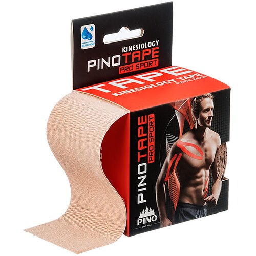 Pino PINOTAPE&amp;reg; Sport, svijetlo bež, 5 cm x 5 m Slike