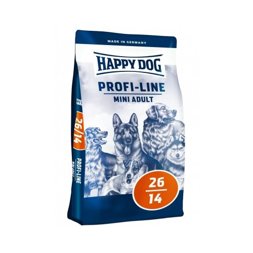 Happy Dog profi line adult mini suva hrana za odrasle pse malih rasa, 26/14, 18 kg Cene