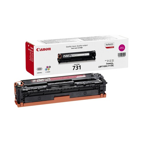 Canon TONER CRG-731 MAGENTA ZA LBP7100C/7110C ZA 1.400 STRANI 6270B002AA Slike