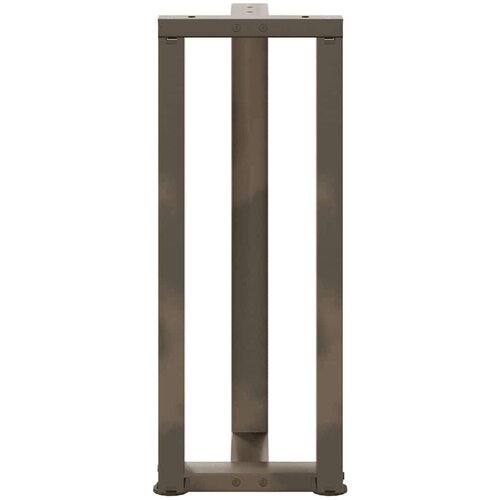  Noge konzolnog stola T-oblika 2 kom 25x28x(72-73) cm čelik Slike