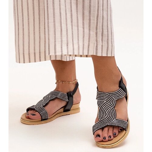D/CEO Black sandals on a block heel Millo Slike