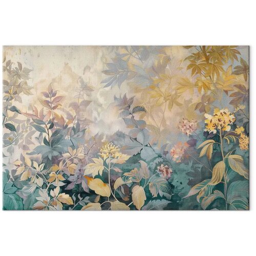 Slika - Tapestry Pattern with a Meadow and Flowers Kilim with a Spring Motif 60x40 Slike