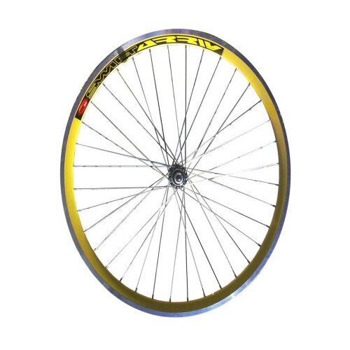  Prednji točak za bicikl 26x1.75 dupli zuti (TOC0047) Slike