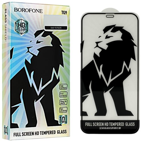 Borofone KALJENO STAKLO TG9 FULL SCREEN 2.5D ZA IPHONE 12 PRO MAX Cene