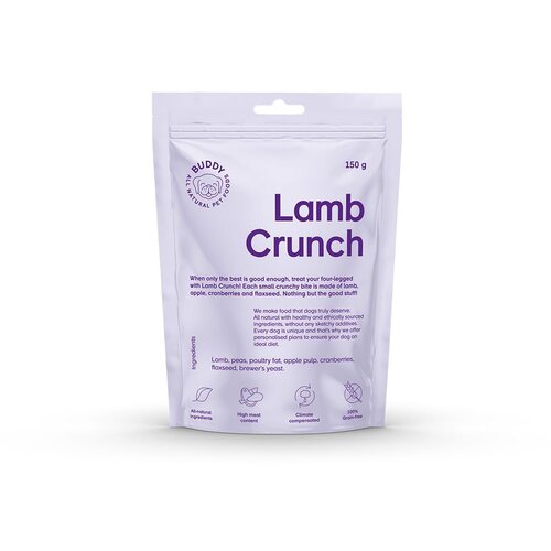 Buddy crunchy snack lamb with cranberries 150 g Cene