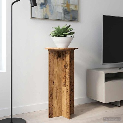  Stalak za biljke 2 pcs Staro drvo 40 x 40 x 80 cm Cene