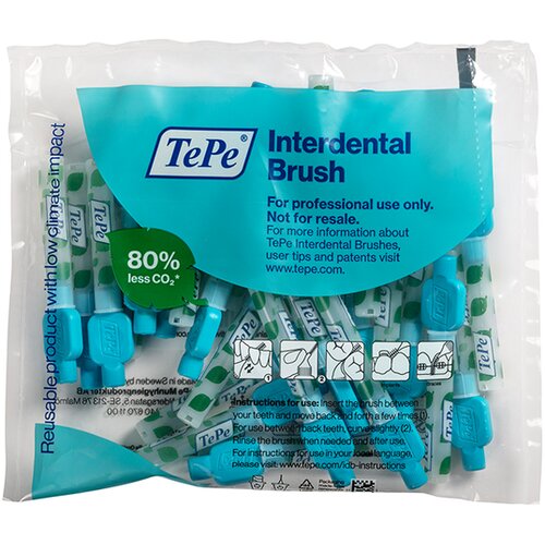 TEPE SWEDEN Original Interdentalne četkice Plave vel. 3 / 0,6 mm - multi-pack vrećica 25 kom Slike