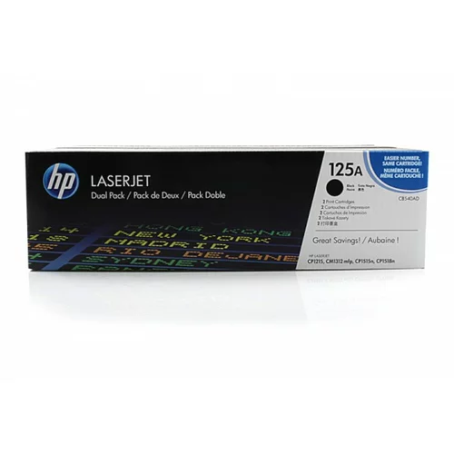 Hp Toner HP CB540AD Black / 125A / Dvojno pakiranje / Original