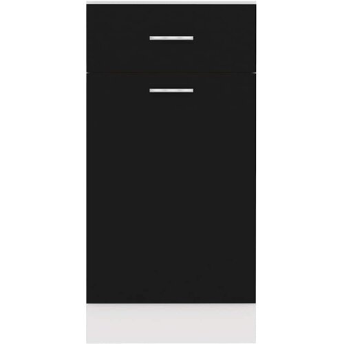 s donjim ladicama &amp;quot;Lyon&amp;quot; Crni 40x46x81,5 cm Konstruirano drvo Slike