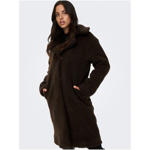 JDY Dark brown coat Legacy - Women Slike