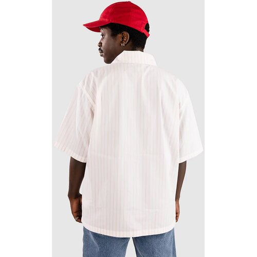 Dickies Ko&amp;scaron;ulja Venedocia Stripe Shirt Short Sleeve White S Slike