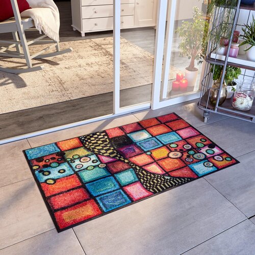 Wash+dry PREDPRAŽNIK Tiger Tundra 50/75 cm potiskano večbarvno Slike