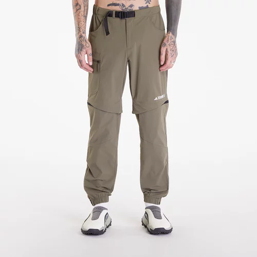 Adidas Terrex Utilitas Hiking Zip-Off Pants Olive Strata