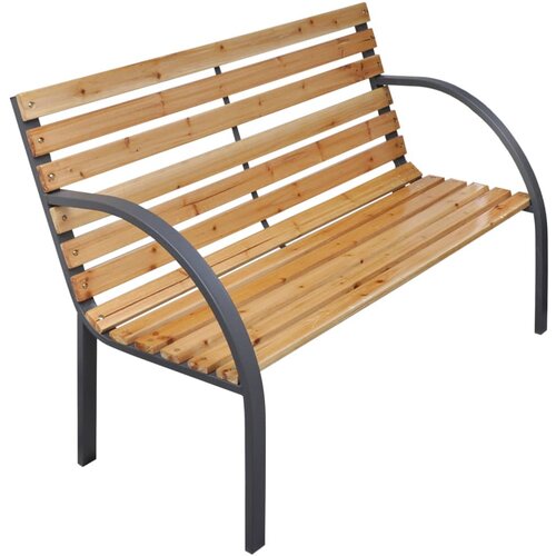  The Living Store Vrtna klop 112 cm trden les jelke - Vrtna Klop, (21472105) Cene