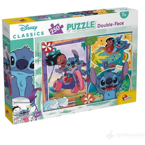 Lisciani Slagalica LILO & STITCH 2u1 (250pcs) Cene