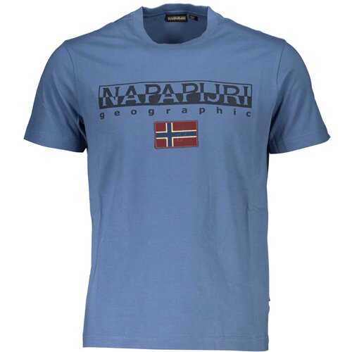 Napapijri MEN&amp;amp;#39;S SHORT SLEEVE T-SHIRT BLUE Slike