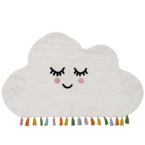 Ixia Bijeli pamučni dječji tepih 90x150 cm Cloud &amp;ndash; Slike