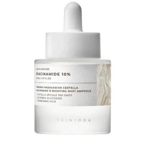SKIN1004 Lab In Nature Niacinamide 10% Boosting Shot Ampoule regenerirajući serum za posvjetljivanje s hidratantnim učinkom 30 ml Cijene
