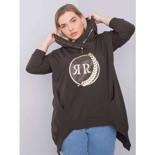 RELEVANCE Sweatshirt-RV-BL-6464.46P-dark khaki Slike