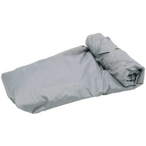 Maison Chic Prevleka za zunanjo pohi&amp;scaron;tvo - Pokrivalo za čoln sivo 410x110x40 cm, (21795084) Slike