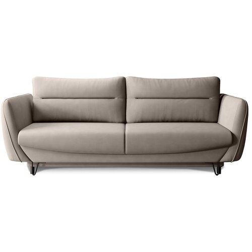 ELTAP Bež sklopiva/s prostorom za odlaganje sofa od šenila 236 cm Silva – Cene