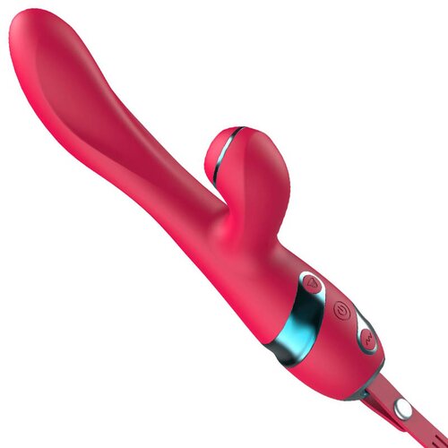 SuperLove G Touch Rabbit Vibrator Red Slike