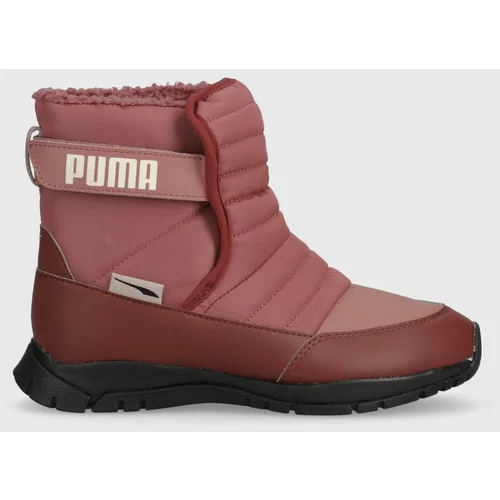Puma Otroške snežke Nieve Boot WTR rdeča barva