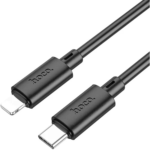  Podatkovni / polnilni kabel USB Type-C - Apple Lightning - Hoco X88 Gratified PD20W - 1m - črni