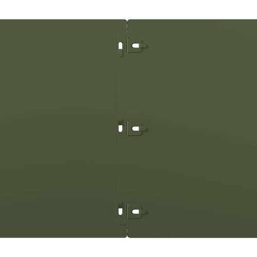 VidaXL Rubovi za travnjak 20 kom Maslinasto zeleni 25x103 cm Slike