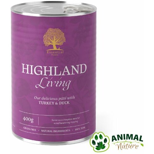 Essential vlazna hrana za pse highland living Slike