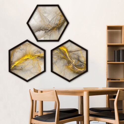 Wallity Uokvirena slika 6GEN700194091, 35x35 cm, 3 dijela Cene